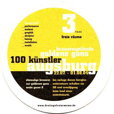 augsburg a-by hasen rund 8b (215-3 tage freie trume 2004-schwarzgelb)